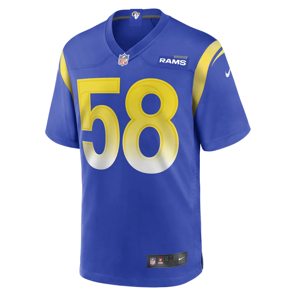 Men's Los Angeles Rams DeAndre Square Nike Royal Game Jersey