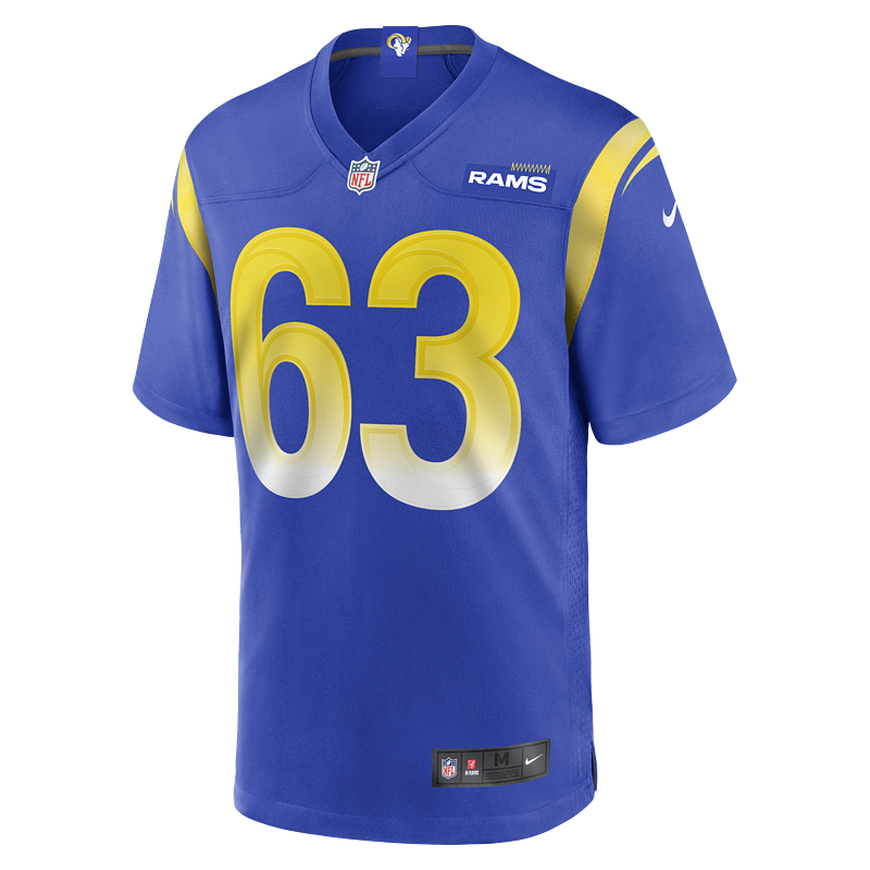Men's Los Angeles Rams Grant Miller Nike Royal Game Jersey