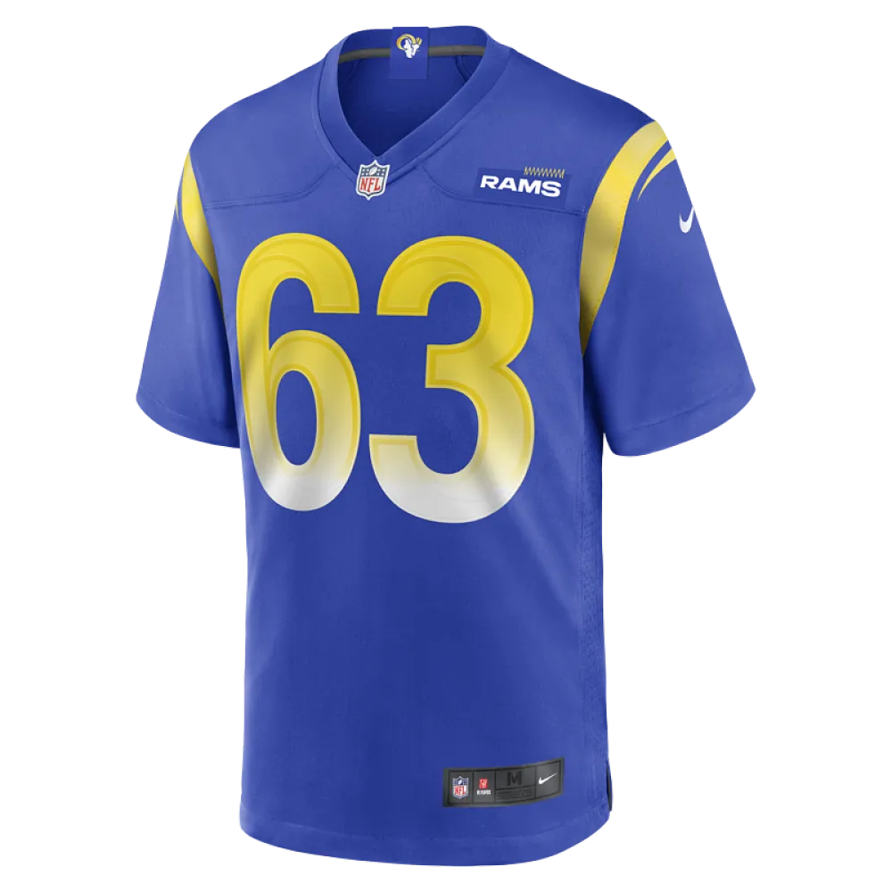Men's Los Angeles Rams Grant Miller Nike Royal Game Jersey