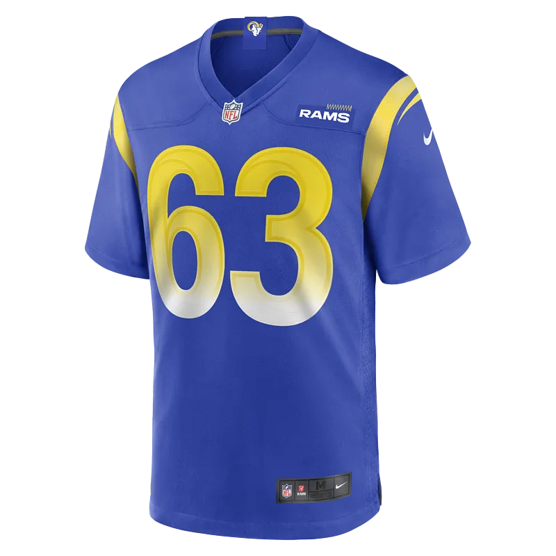 Men's Los Angeles Rams Grant Miller Nike Royal Game Jersey