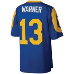 Men's Los Angeles Rams Kurt Warner Mitchell & Ness Royal Legacy Replica Jersey