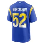 Men's Los Angeles Rams Larrell Murchison Nike Royal Team Game Jersey
