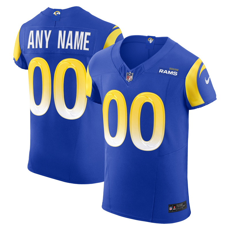Men's Los Angeles Rams Nike Royal Vapor F.U.S.E. Elite Custom Jersey