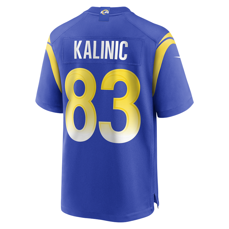 Men's Los Angeles Rams Nikola Kalinic Nike Royal Game Jersey