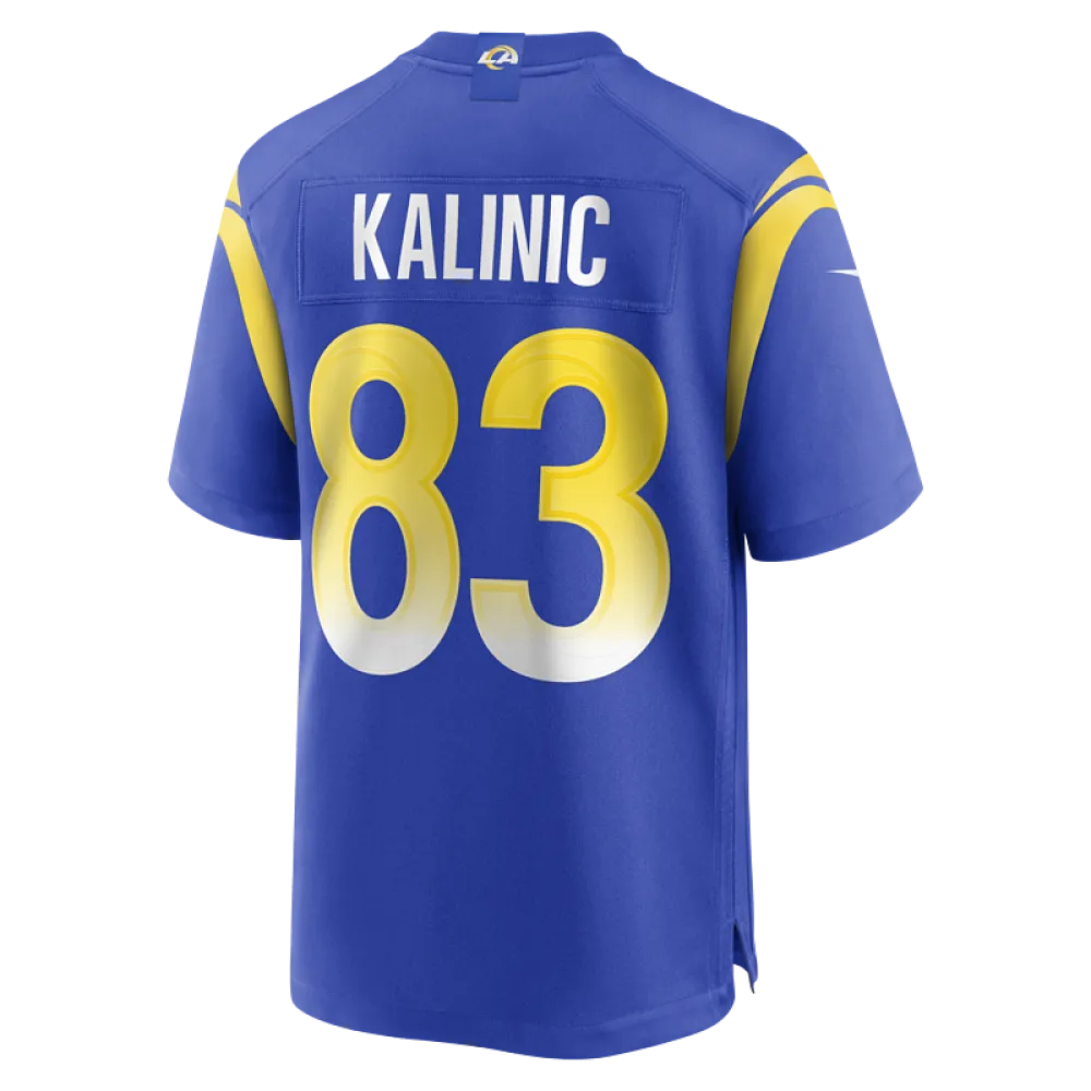 Men's Los Angeles Rams Nikola Kalinic Nike Royal Game Jersey