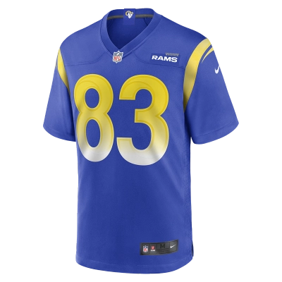 Men's Los Angeles Rams Nikola Kalinic Nike Royal Game Jersey 01