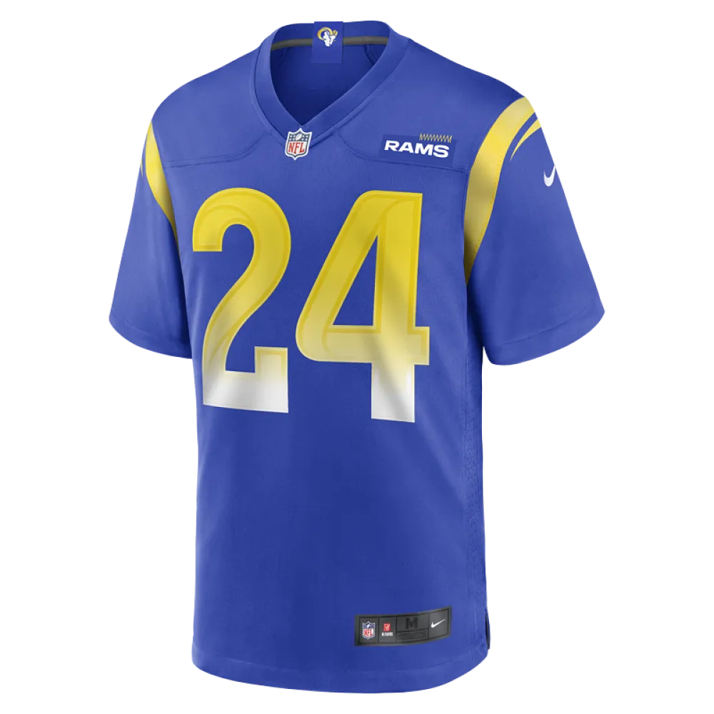 Men's Los Angeles Rams Royce Freeman Nike Royal Game Jersey