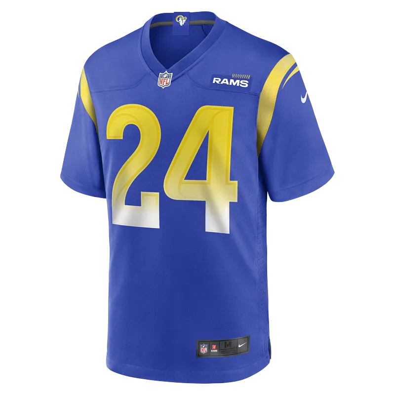 Men's Los Angeles Rams Royce Freeman Nike Royal Game Jersey