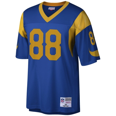 Men's Los Angeles Rams Torry Holt Mitchell & Ness Royal Legacy Replica Jersey 01