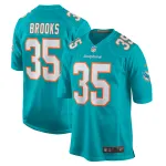 Men's Miami Dolphins Christopher Brooks Nike Aqua Team Game Jersey