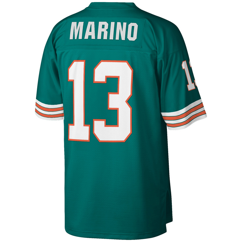 Miami Dolphins Dan Marino Mitchell & Ness Aqua Big & Tall 1984 Retired Player Replica Jersey