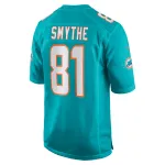 Men's Miami Dolphins Durham Smythe Nike Aqua Game Jersey