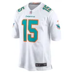 Men's Miami Dolphins Jaelan Phillips Nike White Game Jersey