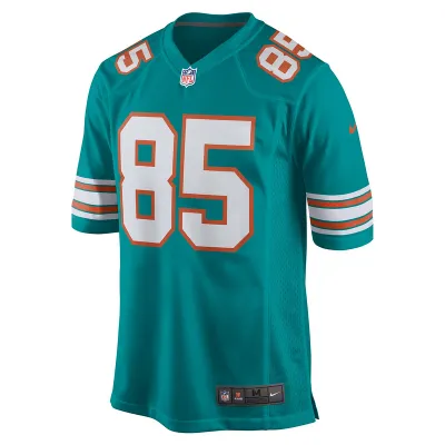 Men's Miami Dolphins Mark Duper Nike Aqua Retired Player Jersey 01