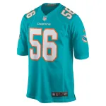 Men's Miami Dolphins Quinton Bell Nike Aqua Game Jersey