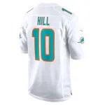 Men's Miami Dolphins Tyreek Hill Nike White Game Jersey