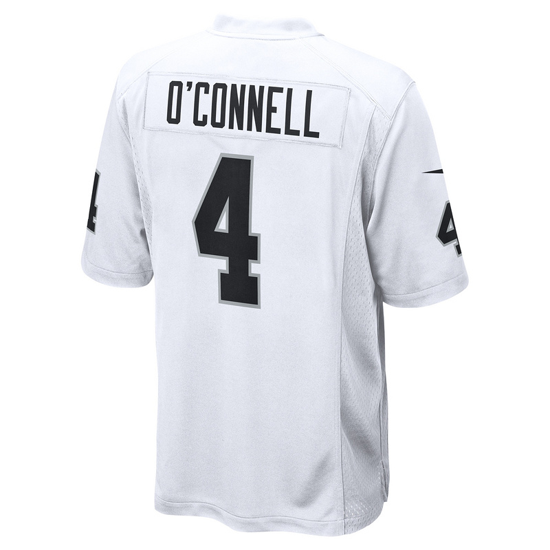 Men's Las Vegas Raiders Aidan O'Connell Nike White Game Jersey
