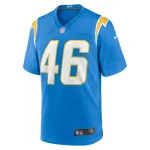 Men's Los Angeles Chargers Zander Horvath Nike Powder Blue Game Jersey