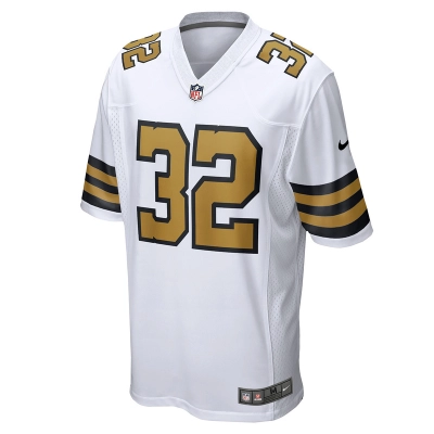 Men's New Orleans Saints Tyrann Mathieu Nike White Player Game Jersey 01