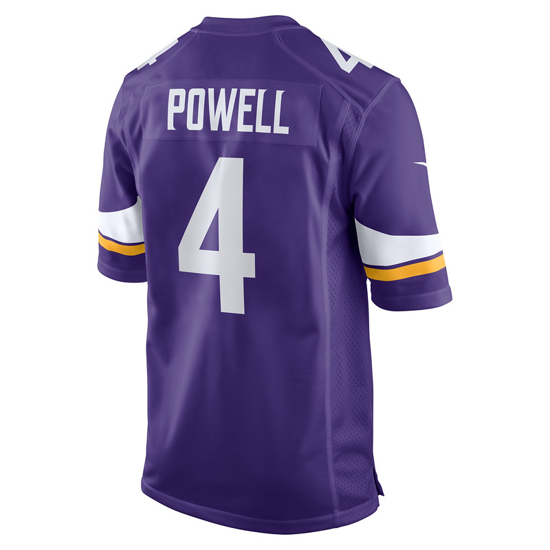 Men's Minnesota Vikings Brandon Powell Nike Purple Game Jersey