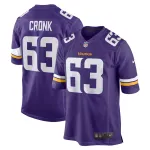 Men's Minnesota Vikings Coy Cronk Nike Purple Team Game Jersey