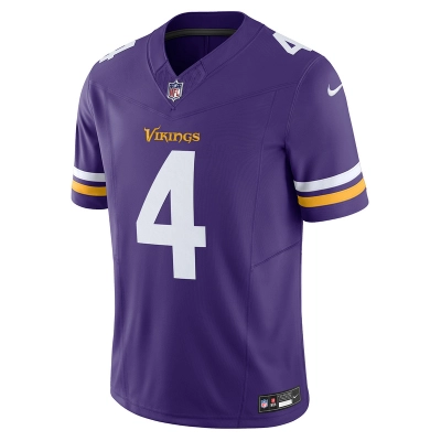 Men's Minnesota Vikings Dalvin Cook Nike Purple Vapor F.U.S.E. Limited Jersey 01