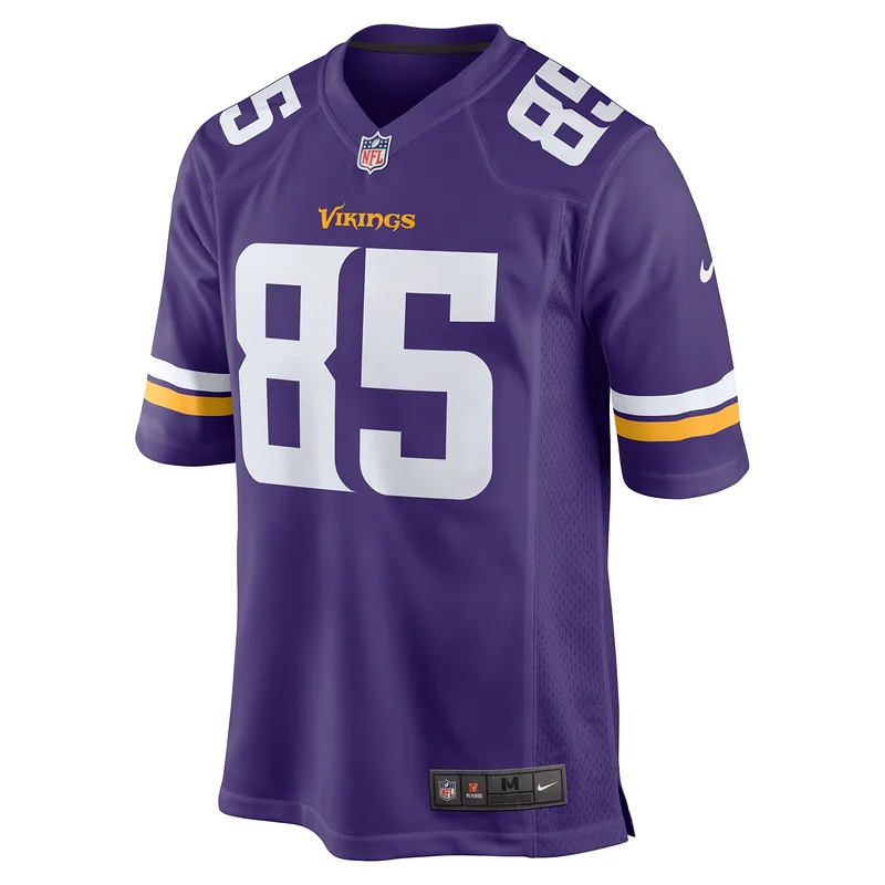Men's Minnesota Vikings Daylen Baldwin Nike Purple Game Jersey