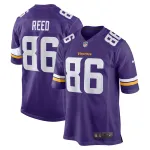 Men's Minnesota Vikings Jake Reed Nike Purple Retired Player Game Jersey