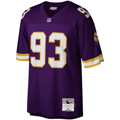 Men's Minnesota Vikings John Randle Mitchell & Ness Purple Legacy Replica Jersey 01