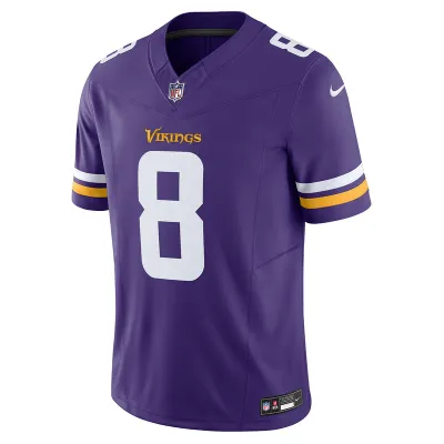 Men's Minnesota Vikings Kirk Cousins Nike Purple Vapor F.U.S.E. Limited Jersey 01