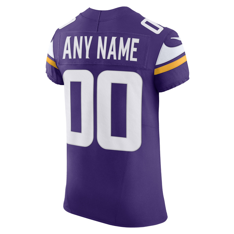 Men's Minnesota Vikings Nike Purple Vapor F.U.S.E. Elite Custom Jersey