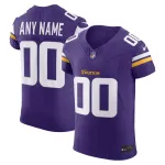 Men's Minnesota Vikings Nike Purple Vapor F.U.S.E. Elite Custom Jersey