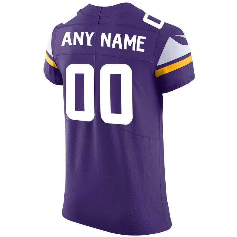 Men's Minnesota Vikings Nike Purple Vapor Untouchable Custom Elite Jersey