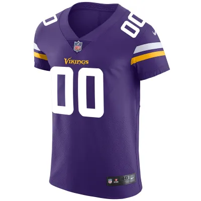 Men's Minnesota Vikings Nike Purple Vapor Untouchable Custom Elite Jersey 01