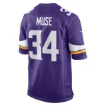 Men's Minnesota Vikings Nick Muse Nike Purple Home Game Player Jersey