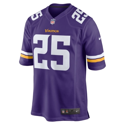 Men's Minnesota Vikings Theo Jackson Nike Purple Home Game Player Jersey 01