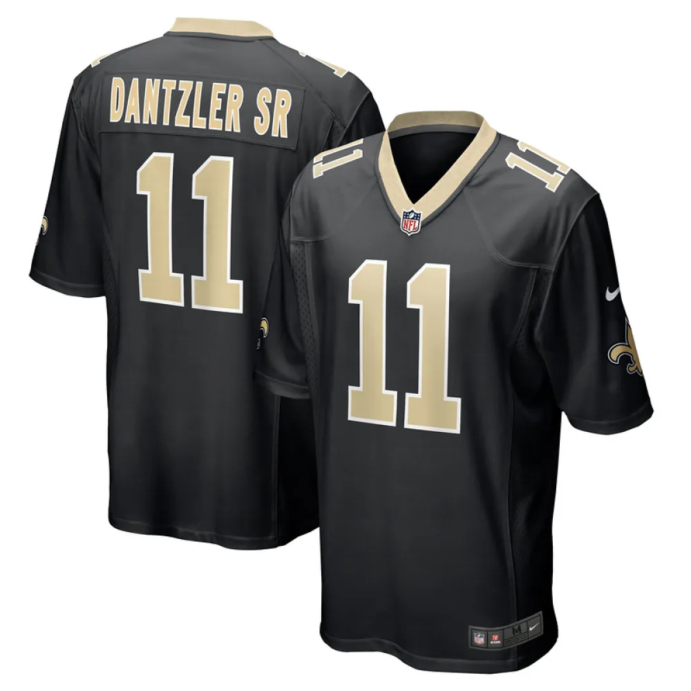 Men's New Orleans Saints Cameron Dantzler Sr Nike Black Game Jersey