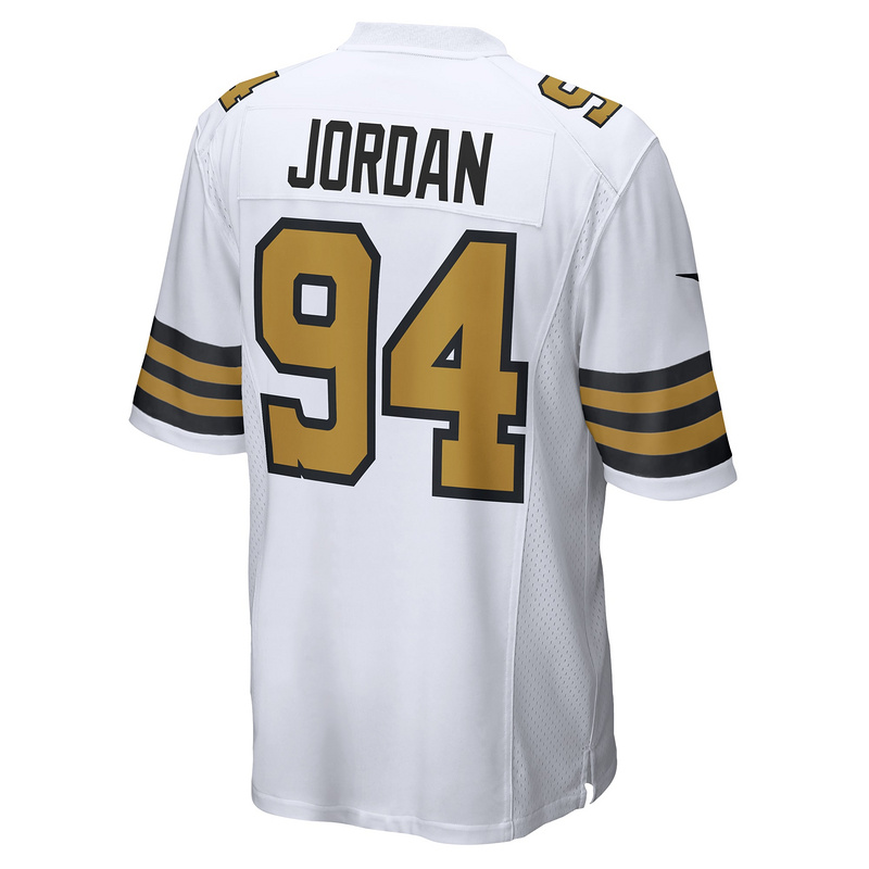 Men's New Orleans Saints Cameron Jordan Nike White Alternate Game Jersey