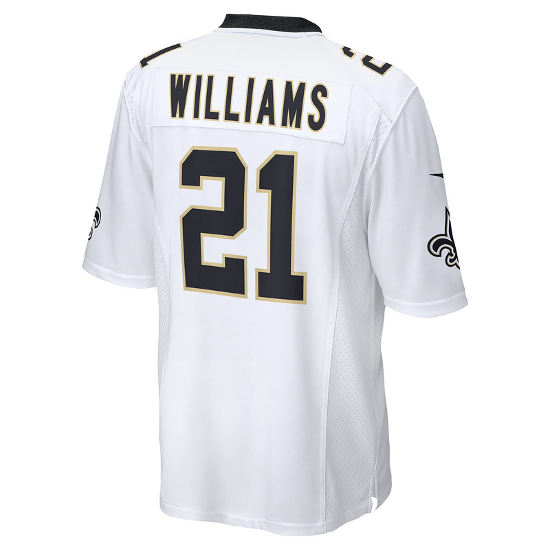 Men's New Orleans Saints Jamaal Williams Nike White Team Game Jersey