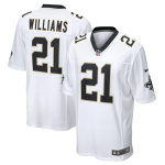 Men's New Orleans Saints Jamaal Williams Nike White Team Game Jersey