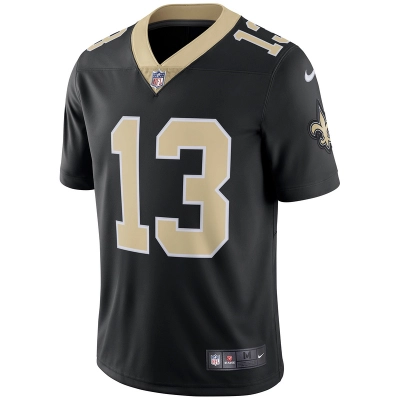 Men's New Orleans Saints Michael Thomas Nike Black Vapor Untouchable Limited Player Jersey 01