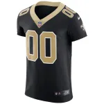 Men's New Orleans Saints Nike Black Vapor Untouchable Custom Elite Jersey