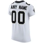 Men's New Orleans Saints Nike White Vapor Untouchable Elite Custom Jersey