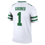 Men's New York Jets Sauce Gardner Nike White Alternate Legend Jersey