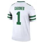 Men's New York Jets Sauce Gardner Nike White Alternate Legend Jersey