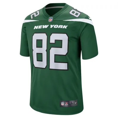 Men's New York Jets Xavier Gipson Nike Gotham Green Team Game Jersey 01
