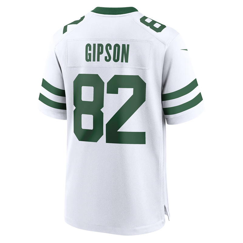 Men's New York Jets Xavier Gipson Nike White Alternate Game Jersey