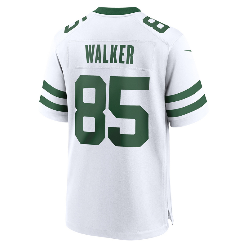 Men's New York Jets Wesley Walker Nike White Legacy Retired Player Game Jersey