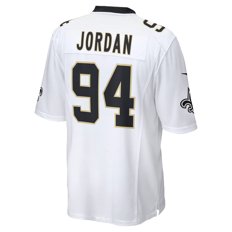 Men's New Orleans Saints Cameron Jordan Nike White Game Jersey
