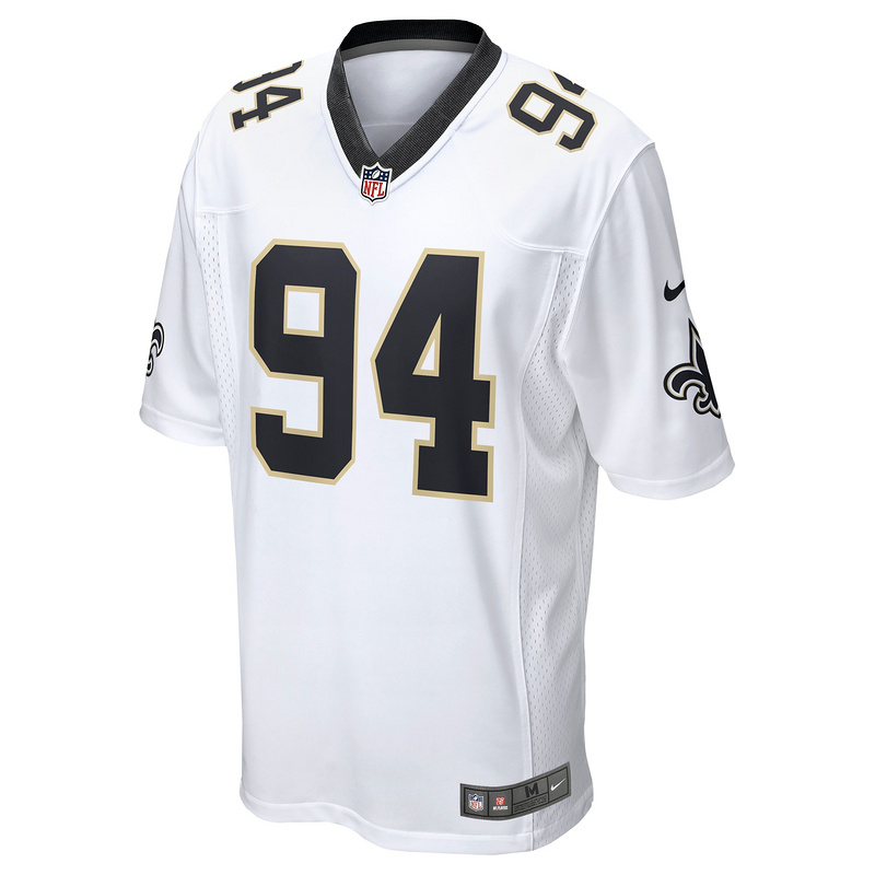Men's New Orleans Saints Cameron Jordan Nike White Game Jersey